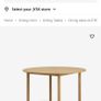 Round Dining Table 120cm diameter. Image 4