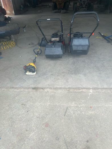 lawnmowers and strimmers