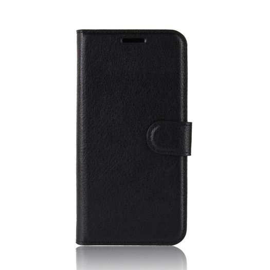 For iPhone 11 Pro Max Wallet Case Cover PU Leather Holder Card Slots New Black - FHT05IPK1