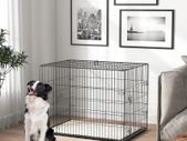 Dog Crate Medium Large Dogs 91cm X 62 X 68cm, Black Range Sizes
