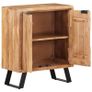 Sideboard 60x36x76 cm Solid Acacia Wood with Live Edges Image 5