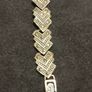 Vintage Sterling Silver 925 Marcasite WATCH  Art Deco Style Image 4