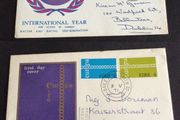 1971 First Day covers Europa. Year against racism