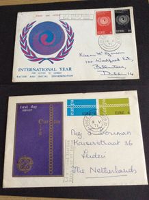 1971 First Day covers Europa. Year against racism