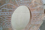 Beautiful Ceramic Oval Mirror