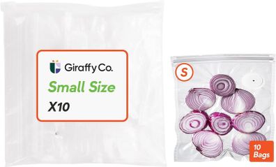 Reusable Vacuum Sealer Bags for Food  10 Small Vacuum Bags, BPA Free, Leak-Proof, Odor-Resistant  Compatible with Vacuum Sealers