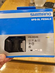 Shimano PD-R540 peddles and cleats