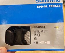 Shimano PD-R540 peddles and cleats