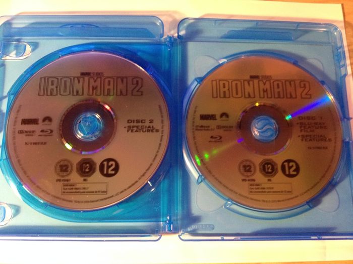 Iron Man Trilogy (Marvel) Robert Downey Jr. [3xBlu-ray Movies]