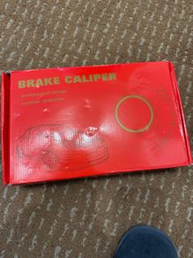 Aluminium break caliper covers
