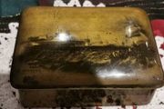 Antique Porcelain cigarette box