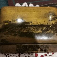 Antique Porcelain cigarette box