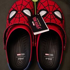 Spider-Man Brand New Day Crocs Mens UK 9