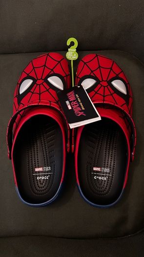 Spider-Man Brand New Day Crocs Mens UK 9