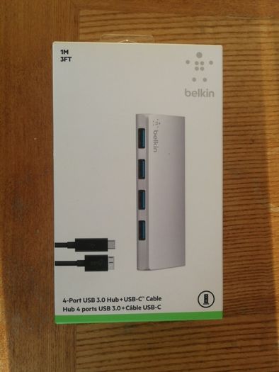 belkin 4 Port USB-c 3.0 hub for Mac laptops