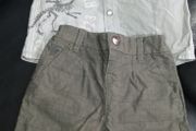 Boys Outfit / Shirt and check Trousers