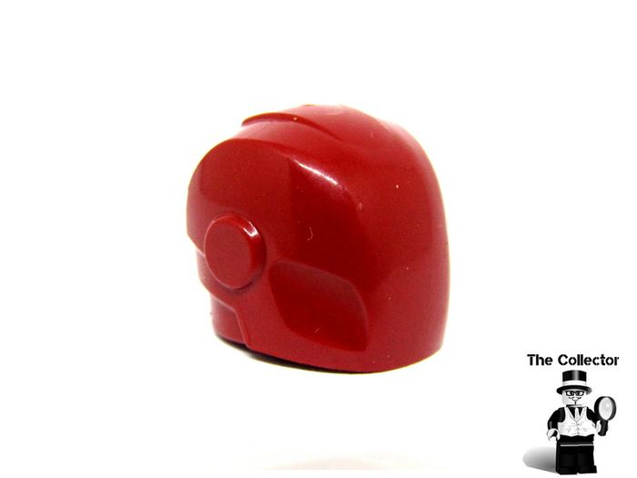 LEGO Iron Man Red Wine Colour Helmet Unprinted Prototype Rare And Hard To Fin