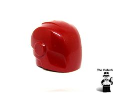 LEGO Iron Man Red Wine Colour Helmet Unprinted Prototype Rare And Hard To Fin