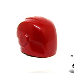 LEGO Iron Man Red Wine Colour Helmet Unprinted Prototype Rare And Hard To Fin