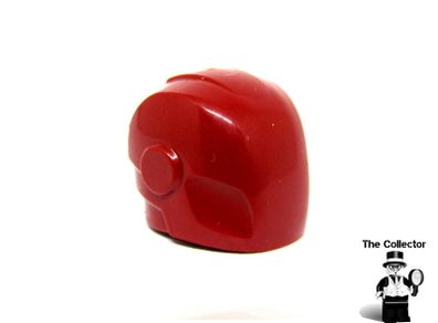 LEGO Iron Man Red Wine Colour Helmet Unprinted Prototype Rare And Hard To Fin