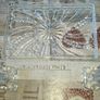 A Beautiful and Elegant Vintage 4 Piece Crystal Vanity Set, 2 candle sticks dish with lid and large tray., perfect for styling a Dressing Table, Boudoir, or Bathroom vanity. Postage Available or Collection Image 6