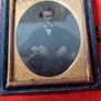 Daguerreotype Miniature Photograph in Case Image 3