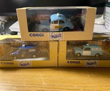 Corgi Police cars