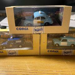 Corgi Police cars