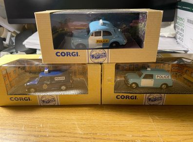 Corgi Police cars