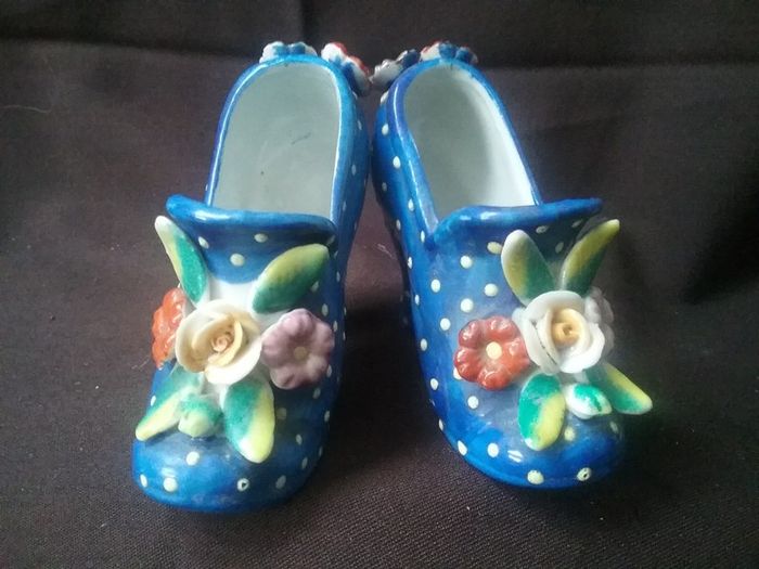 Porcelain Miniature Shoes