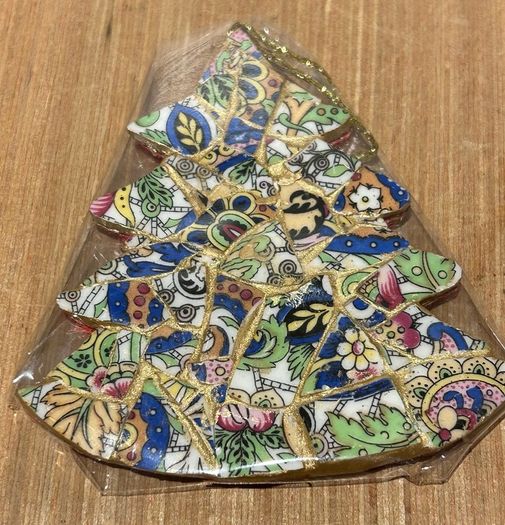 Beautiful Handcrafted China Mosaic Christmas Decorations