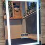 LED Bathroom Mirror Bluetooth Speakers Fog Free Image 2