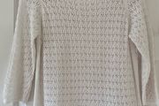 Ladies Ivory Lightweight Jumper by Object