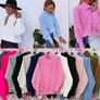 Women's turtleneck long sweater Image 8