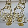 Retro style gold circle ornaments Image 4