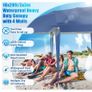 3 x 6 Waterproof Pop-Up Gazebo, Marquee Garden Tent, UV-Resistant, Rain and Sun Protection, Removable Side Walls, 6 Side Panels include 2 Zips Image 5