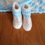 Baby Boy REDUCED Hand Knit Gift Set Image 4