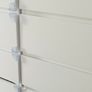Malm chest of 6 drawers with mirror Image 3