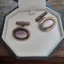 silver cufflinks Image 8