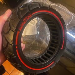 Electric scooter solid tyre