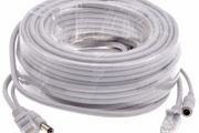 20M CAT5/CAT5e Ethernet Cable RJ45+DC Power CCTV Network Lan Cable For System IP Cameras