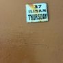 Original Enamel signs license to sell stamps. Collection times and days Image 3