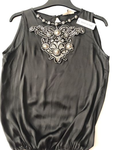 Black Top BNWT River Island