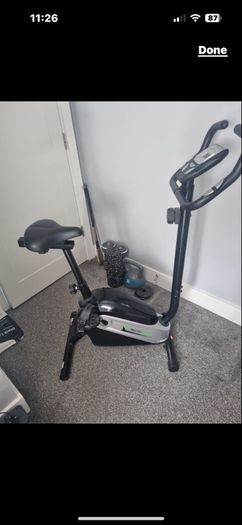 stationary exercise bike