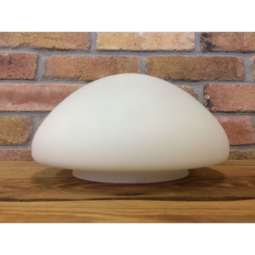 Mushroom Shaped Light Shade  Opal White