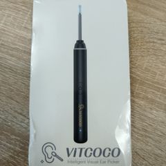 Earwax Remover Otoscope, VITCOCO 1920P Wifi Ear Cleaner, Ear Cleaner with Camera, Otoscope with 6 LEDs for iPhone, iPad and Android Smartphones, Black