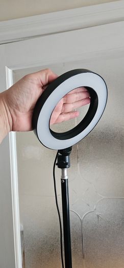 Small LED ring light