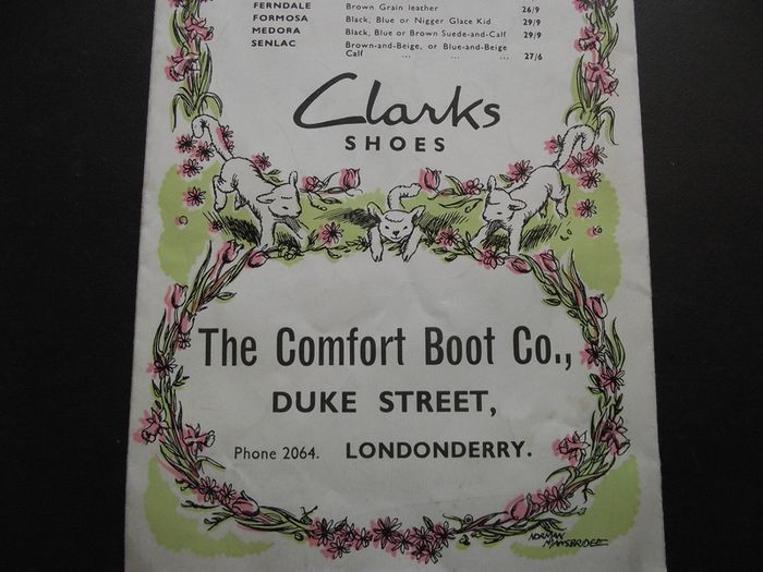 1940 Advertisement booklet Spring Song' for Clark's shoes
