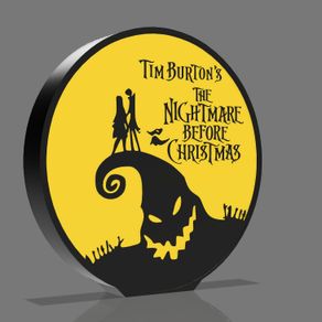 Nightmare Before Christmas Lightbox
