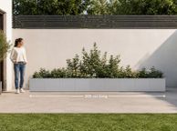main image for ad Extra-Large Galvanised Steel Raised Garden Planter 360 x 40 x 40 cm
